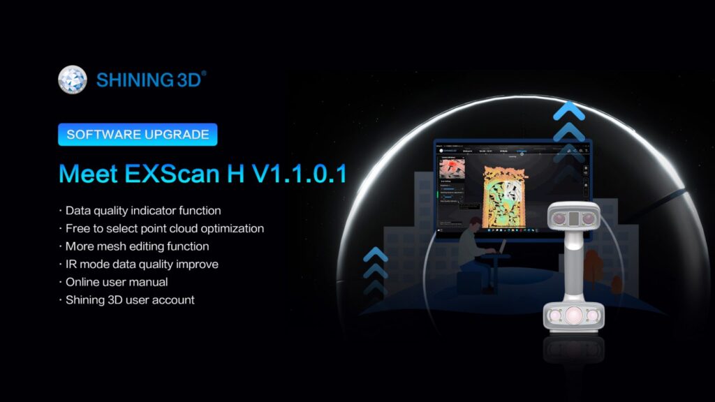 EinScan H เครื่องสแกน 3 มิติ 3D Scanner scan 3d