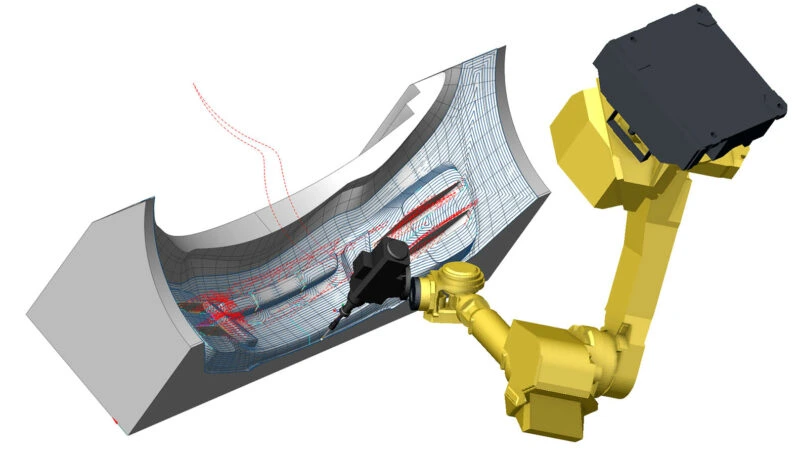 วิธีทำโปรแกรม SprutCAM_Robot Toolpath-calculation-800x452