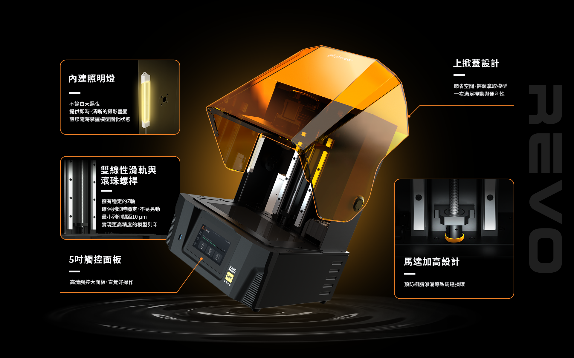 เครื่องปริ้น 3 มิติ Phrozen Sonic Mighty Revo14k